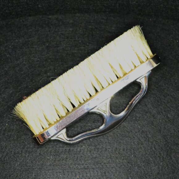 Vintage Royal Rochester Silverplate Crumb Tray Brush Set Art Deco 1930s 1940s - Picture 4 of 4